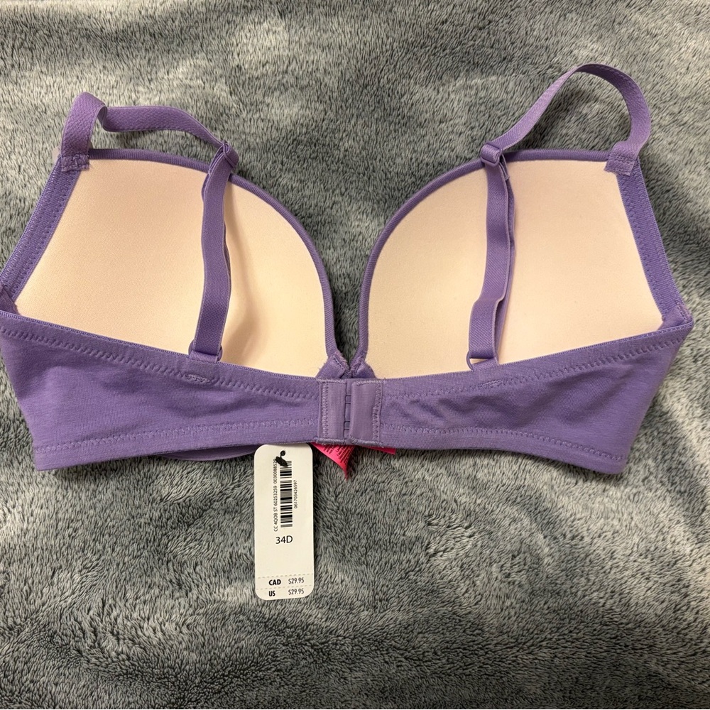 La Senza Women’s Cotton Push Up Bra NWT size 34D - Picture 2 of 2